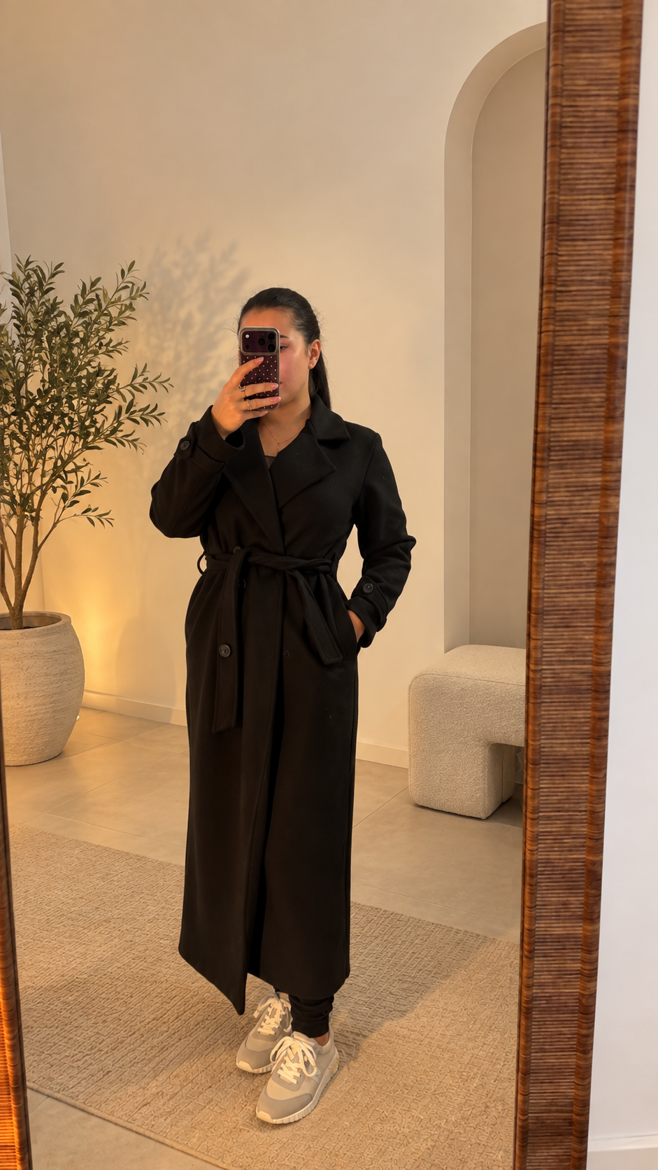 Manteau long Élégance