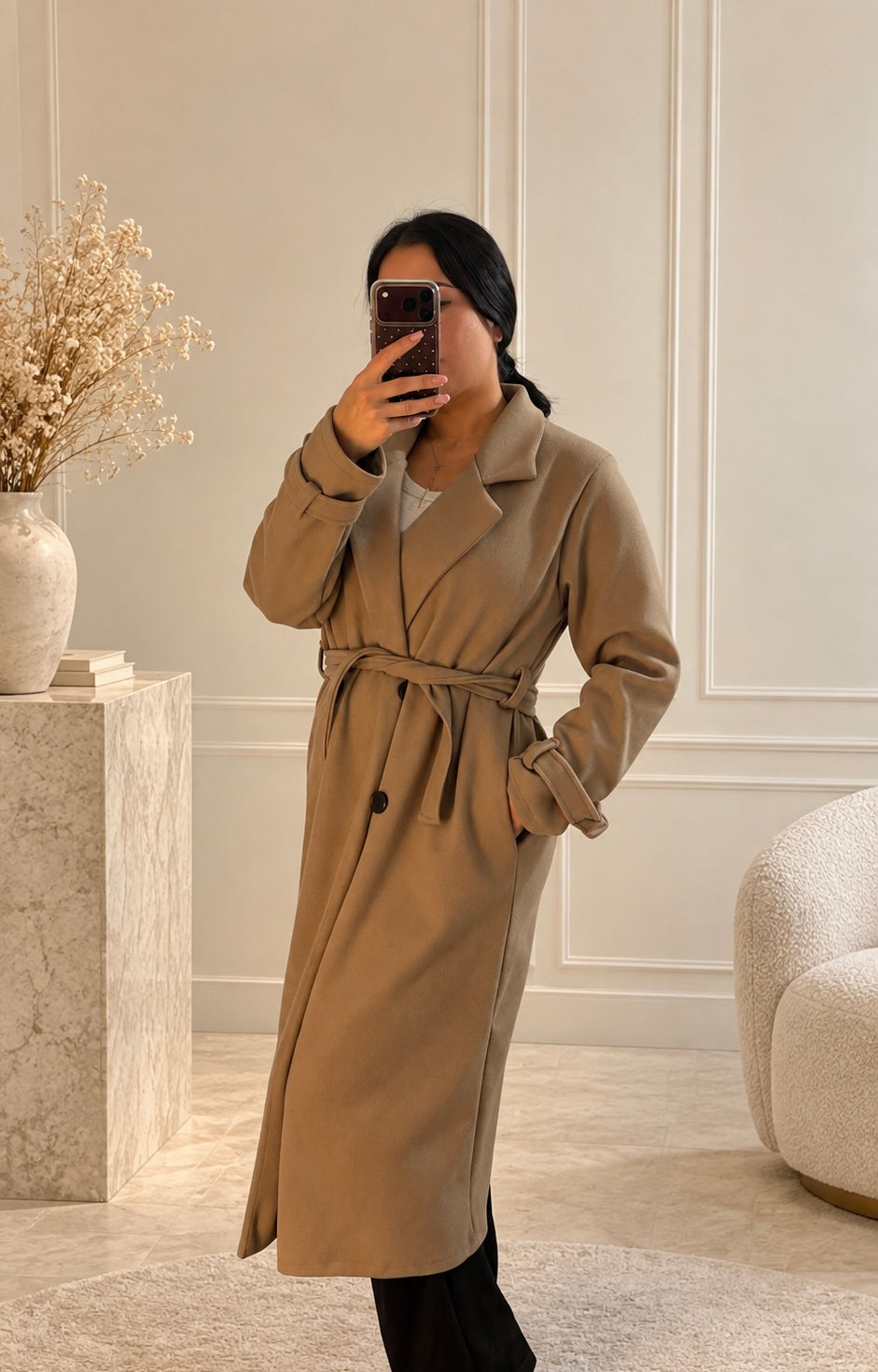 Manteau long Élégance